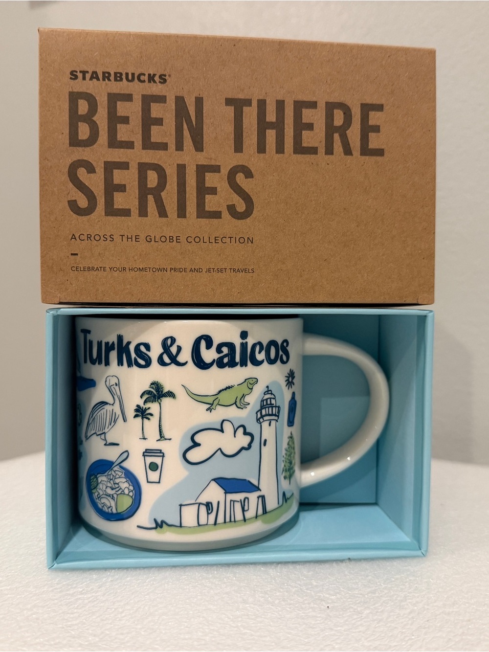 Starbucks Turks & Caicos Coffee Mug Been There Series NIB